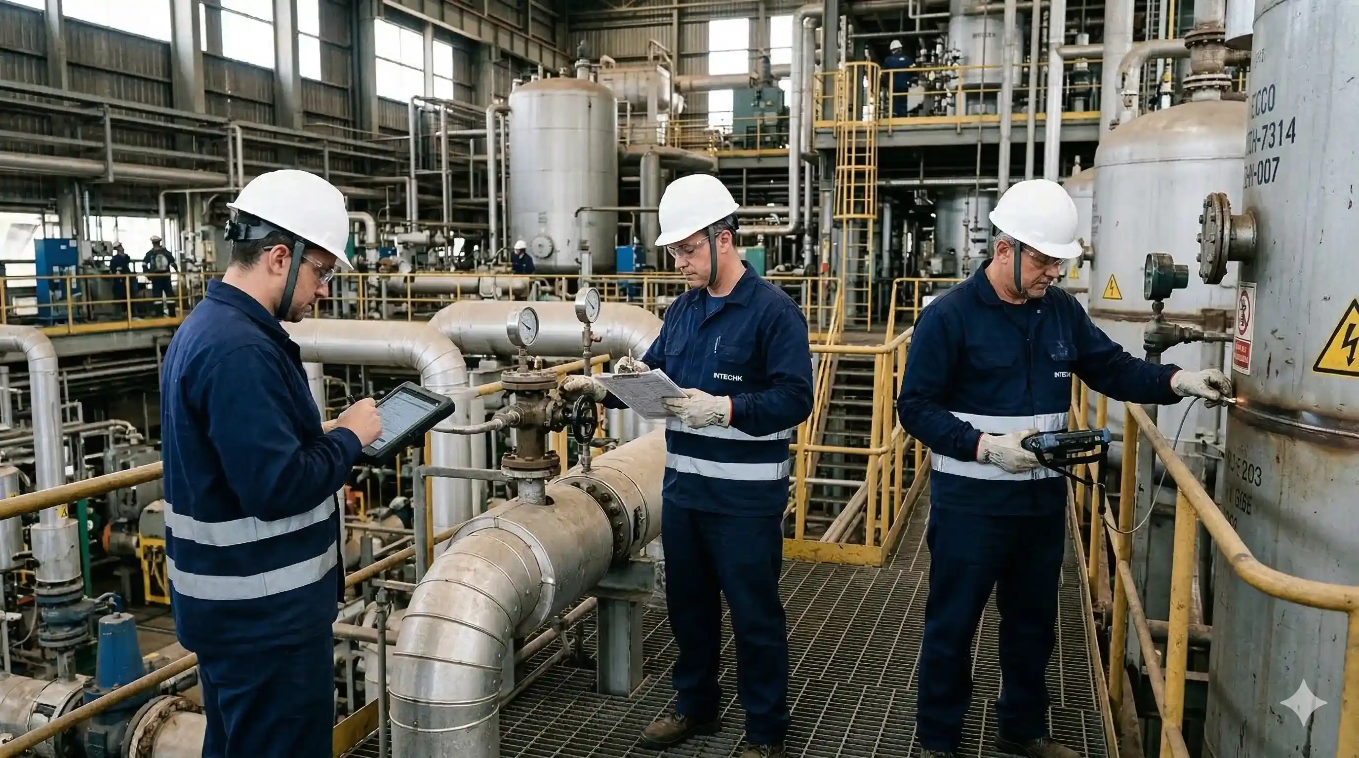 Equipe INTECHK Inspeções Industriais