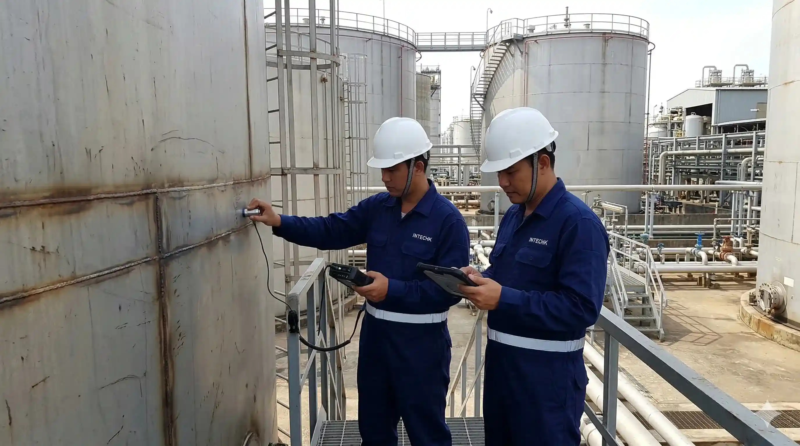 Inspeção de Tanques Completa e Especializada