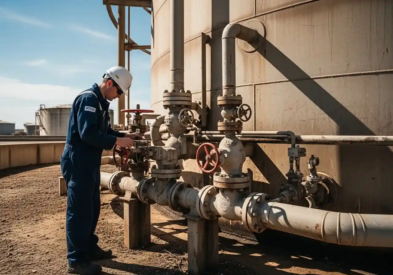 Inspeção de Tanques Industriais
